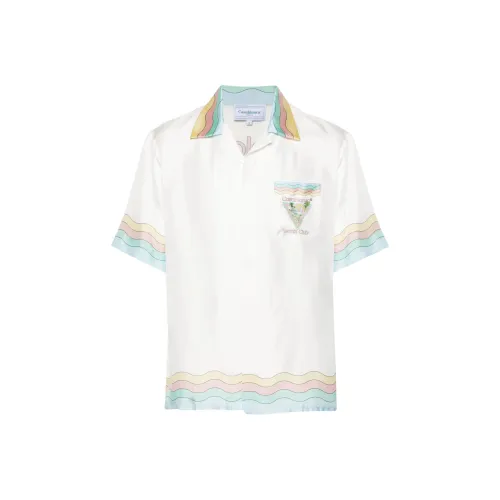 CASABLANCA Белые Мужские Рубашки