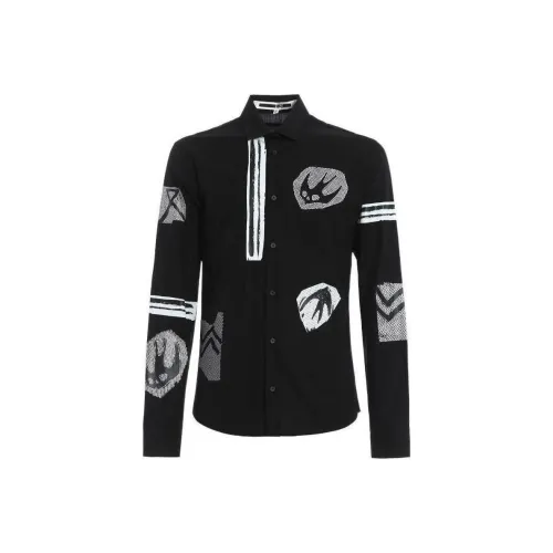 McQ Alexander McQueen Рубашка Мужская Черная
