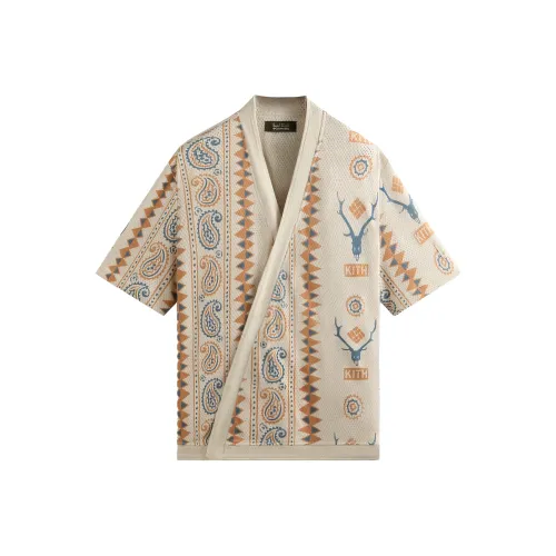 KITH x Columbia Рубашка Мужская Вафельная Вязаная