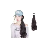 Silu В одном стиле Корейский Боковой Конский хвост [Коричневый Черный] Один Конский хвост