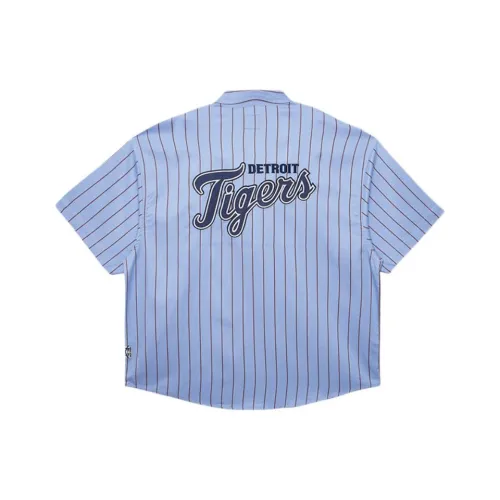 New Era Синий Унисекс Рубашки