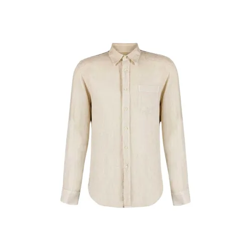 120% LINO Бежевый Мужские Рубашки