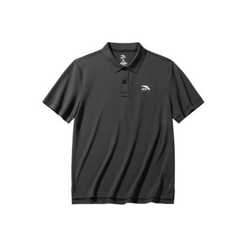 ANTA Life Collection Темный Соус Серый Мужская Поло