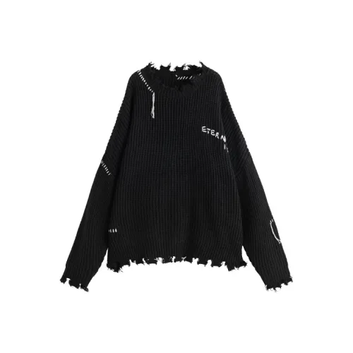 ETERNITY ITA Черный Унисекс Свитеры
