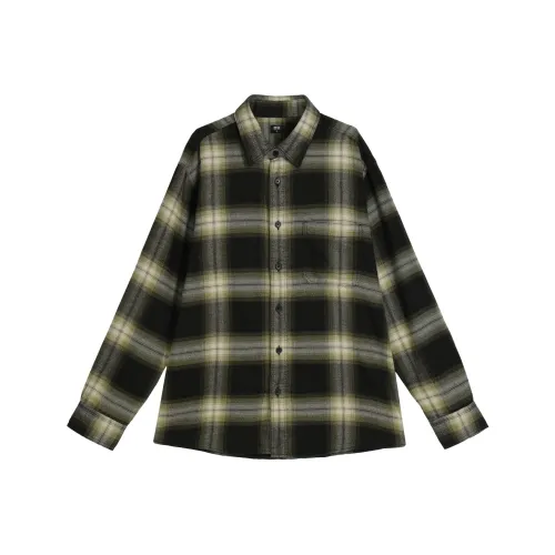 UNIQLO Рубашка Унисекс Grass Green