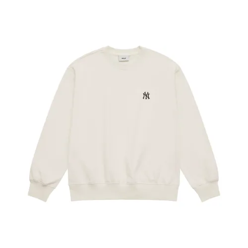 MLB Base Logo New York Yankees Свитшот Унисекс Кремовый