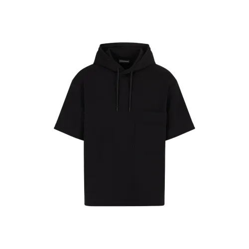 EMPORIO ARMANI SS24 Свитшот Мужской Черный