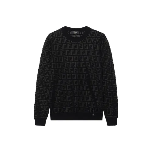 Fendi Черные Мужские Свитера
