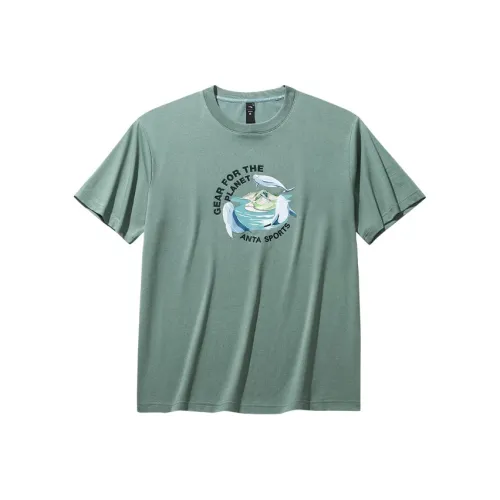 CHAOJIANTA x ZHONGGUOGUOJIADILI LIANMINGKUAN Рубашка Мужская Камелия Зеленая