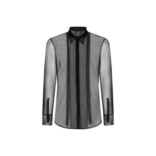 DSQUARED 2 FW23 Рубашка Мужская Черная