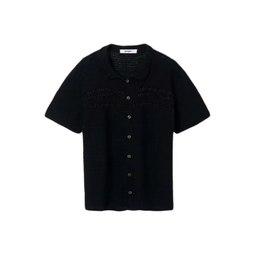 GIMAGUAS Мужские черные рубашки