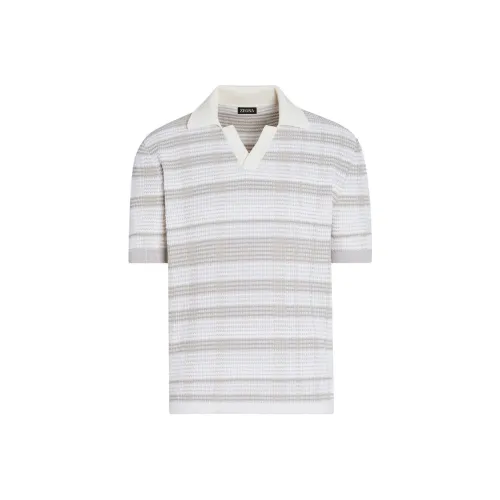 Ermenegildo Zegna Тауповая Мужская Поло
