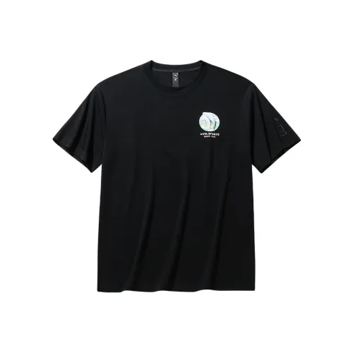 CHAOJIANTA x ZHONGGUOGUOJIADILI LIANMINGKUAN Т-рубашка Мужская Основной Черный