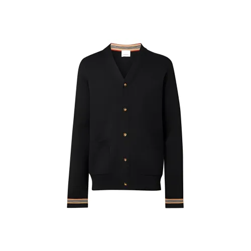 Burberry Slim Fit Трикотаж Мужской Черный