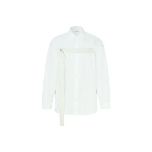 DRIES VAN NOTEN Белый Мужской Рубашки