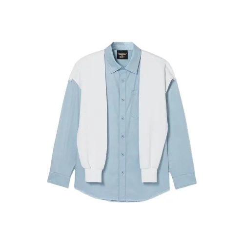 BOY LONDON Синие Унисекс Рубашки