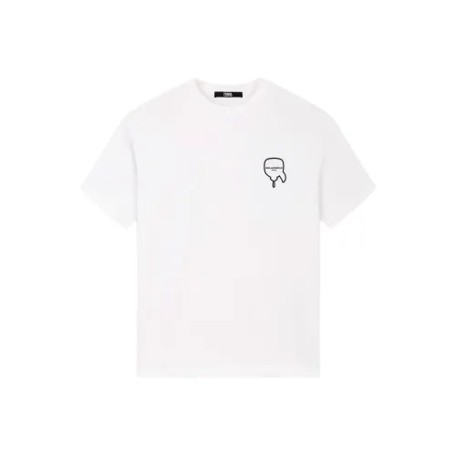 Karl Lagerfeld SS25 T-Shirt Мужской Белый