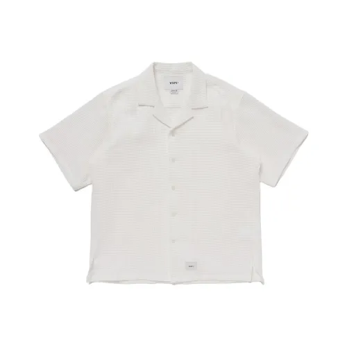 WTAPS Collaboration SS25 Белая Унисекс Рубашка