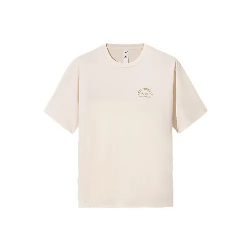 ANTA Variety Тренировки Коллекция T Рубашка Унисекс Теплый Sun Белый