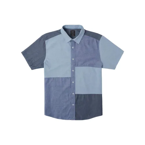RVCA Blue Мужские Рубашки