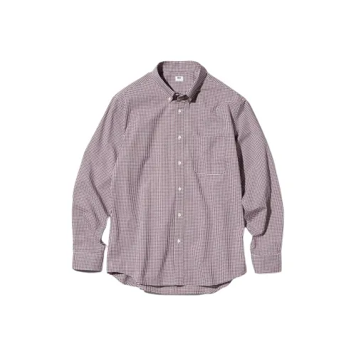 UNIQLO Бордовый Унисекс Рубашки