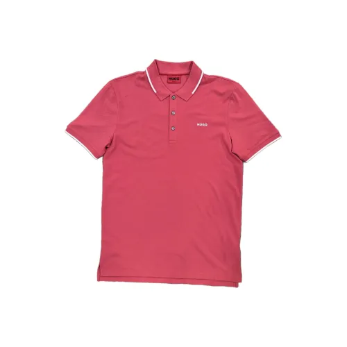 Hugo Boss SS24 Поло Мужское Оранжевое Розовое