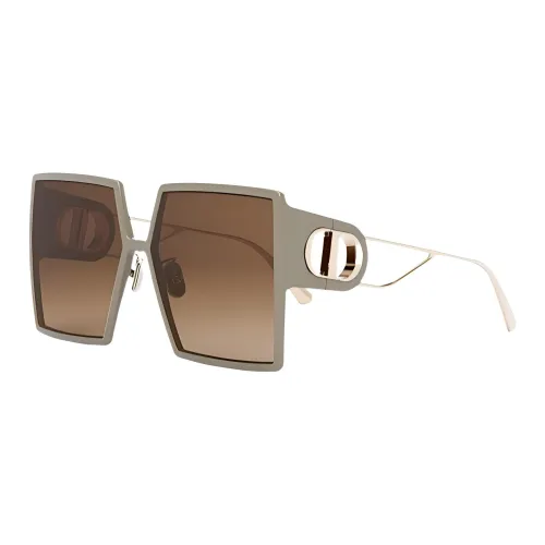 DIOR Квадратные Солнцезащитные Очки Унисекс Light Серый