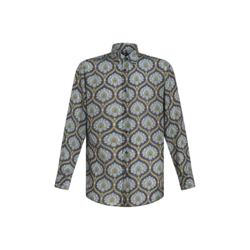 ETRO Многоцветные Мужские Рубашки