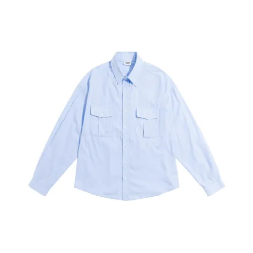 AMUNITS Рубашка Унисекс Light Blue