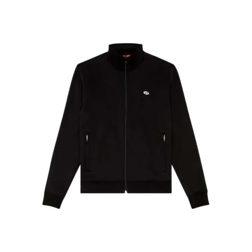 DIESEL Мужские черные свитшоты