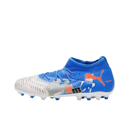 PUMA FUTURE 8 Детские футбольные бутсы MID Топ Синий Унисекс