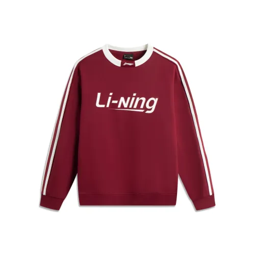 LINING Sports Life Collection Толстовка Унисекс BICYCLE Красный