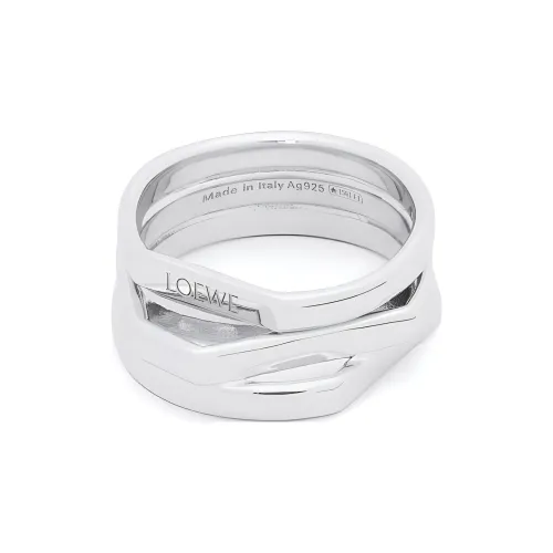 LOEWE Серебряные Кольца Women's Silver