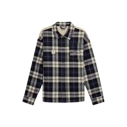 PUMA Porsche SS24 Рубашка Мужская Пустыня Пыль