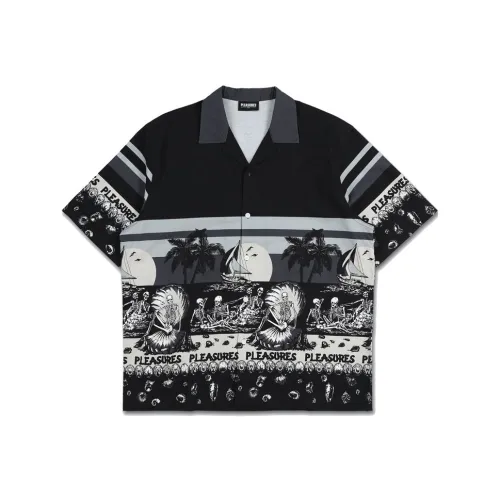 Pleasures Black Мужские Рубашки