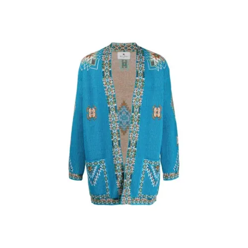 ETRO Мужские Синие Свитера