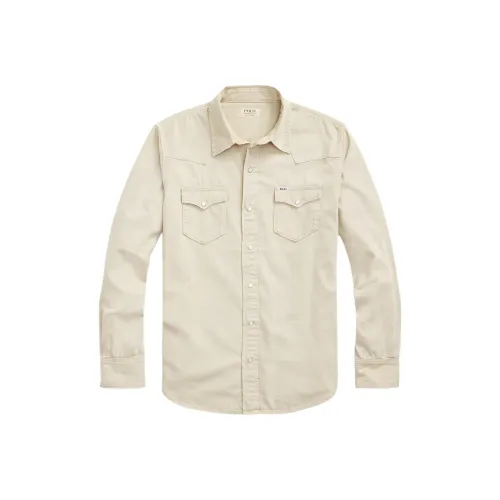 Polo Ralph Lauren FW23 Рубашка Мужская Хаки