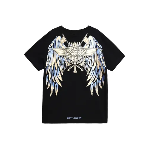 BOY LONDON Мужские черные футболки