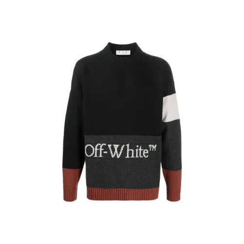 Off Белый FW20 Многоцветные Мужские Свитера