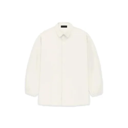 Fear of God ESSENTIALS FW23 Cloud Series Белый цвет танца облаков/Белый цвет танца облаков Мужские рубашки