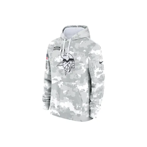 nike ClubNFL Minnesota Vikings Salute To Service Primary Edge Толстовка Мужская Белая