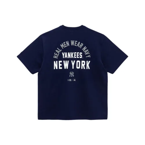 New Era T-Shirt Унисекс Морской Синий
