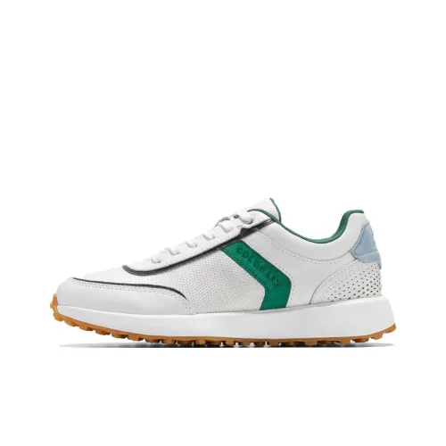 COLE HAAN Повседневный Низкий Топ Белый Зеленый Женский