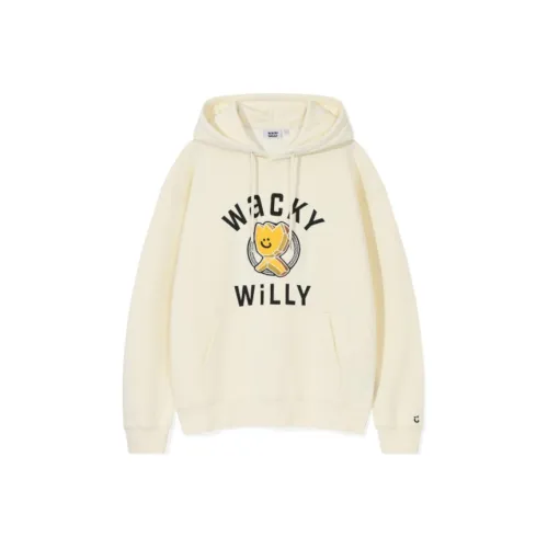 Wacky Willy Светло-желтый Унисекс Свитшоты