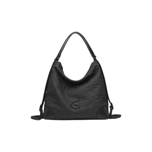 GOLDLION Ткань Рюкзак Сумка через плечо Большая Женская Черная