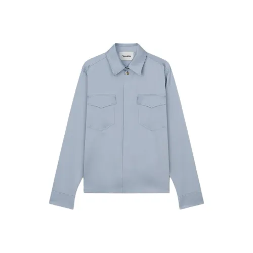 NANUSHKA Синий Унисекс Рубашки