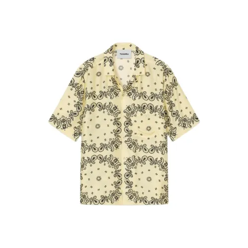 NANUSHKA Желтая Унисекс Рубашка