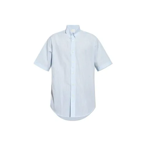 Givenchy Мужские Синие Рубашки