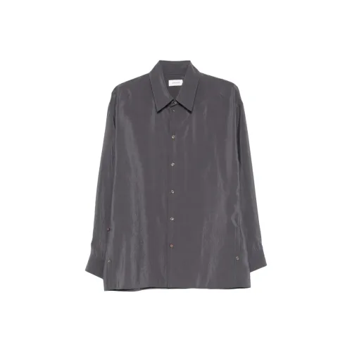 Lemaire Серые Мужские Рубашки