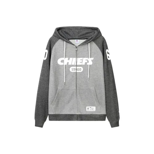 NFL Толстовка Унисекс Черный Серый